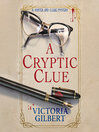 Cover image for A Cryptic Clue